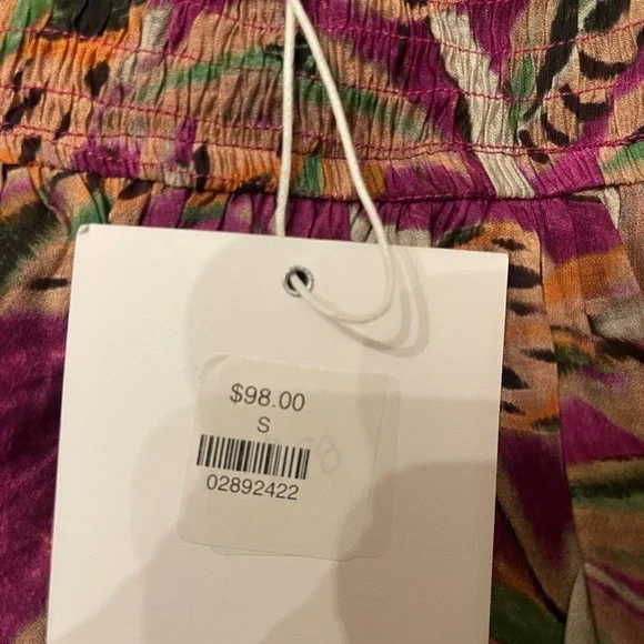 NWT Meet Me in Santorini Autumn Leaves Dress Size S - Picture 2 of 5